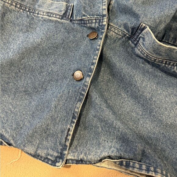 Vintage Women's Pacific Express Denim Jacket Size M - Picture 11 of 16